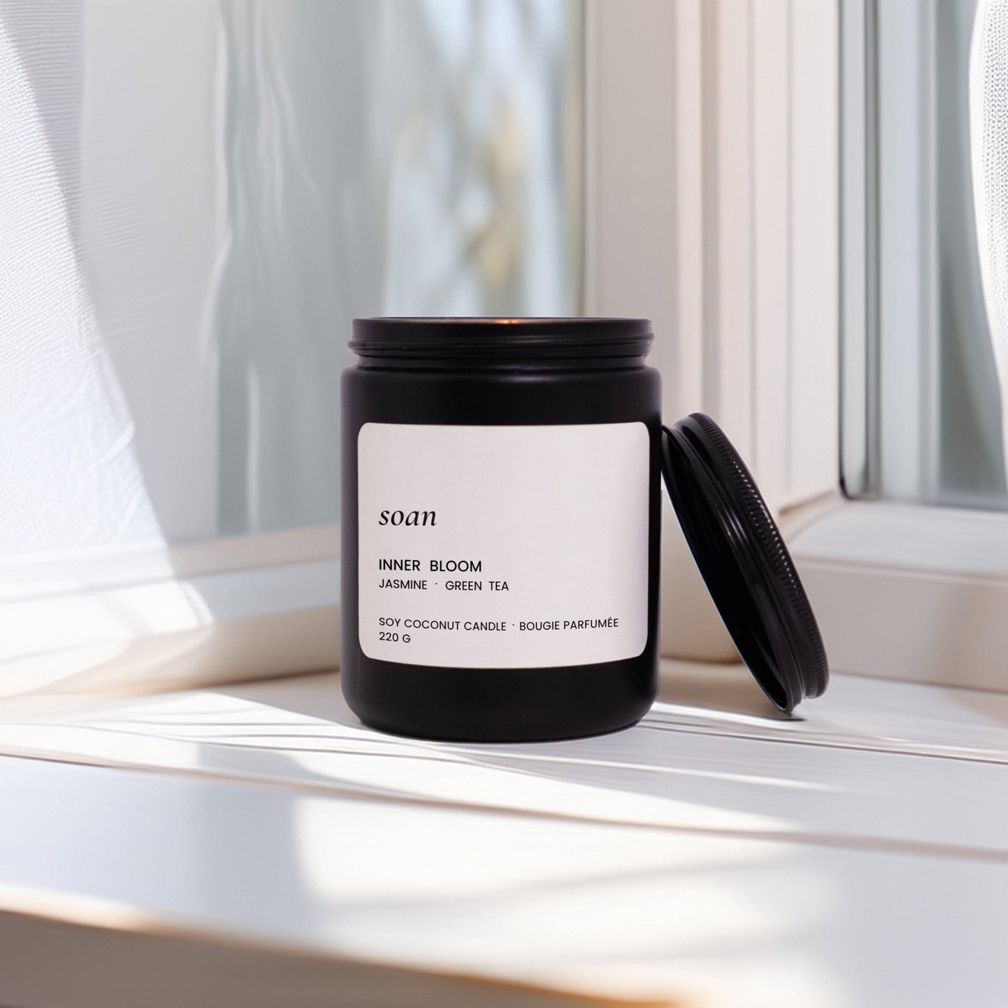 Inner Bloom | Jasmine Tea | Soy Candle - soan