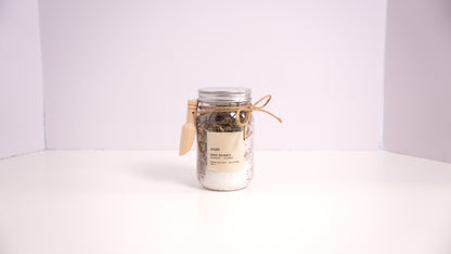 Inner Balance | Bath Salt | Mugwort + Licorice + Rooibos Bath Tea