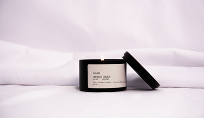 Moonlit Grove | Yuja + Hinoki | Tin Soy Candle