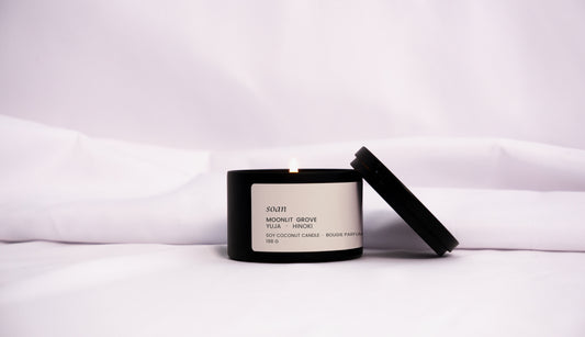Moonlit Grove | Yuja + Hinoki | Tin Soy Candle