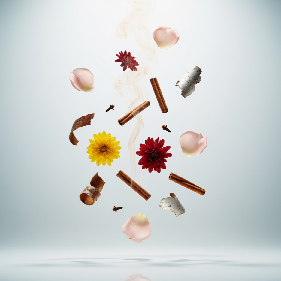 Amber Garden | Chrysanthemum + Cedar | Soy Candle