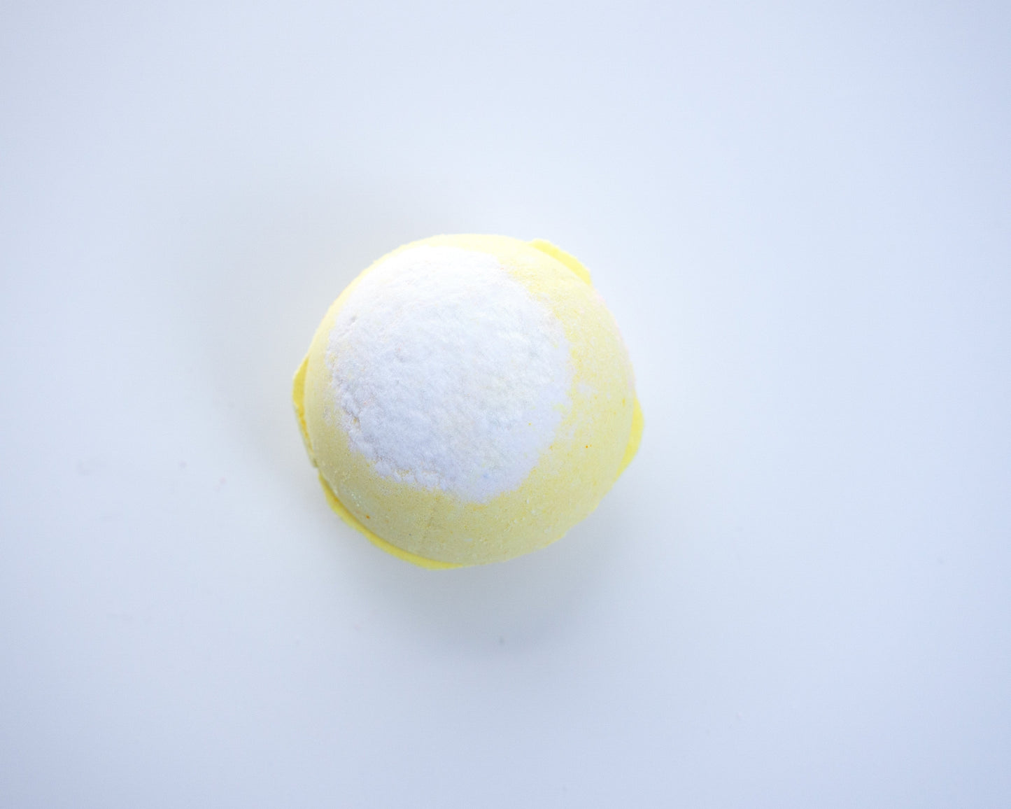Sweet  creamy citrus scented bath fizz with epsom salt