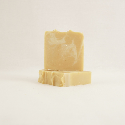 artisan natural bar soap with calendula oil and colloidal oatmeal