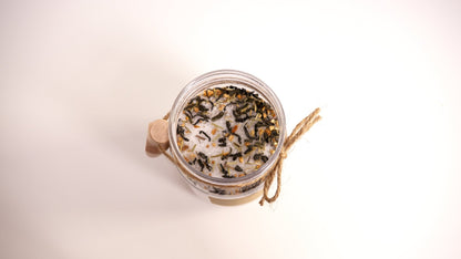 Fresh Flow | Bath salts | Orange Peel + Rosemary + Black Tea Bath Tea Soak - soan