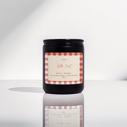 Golden Crust | Apple Pie + Cinnamon | Soy Candle - soan