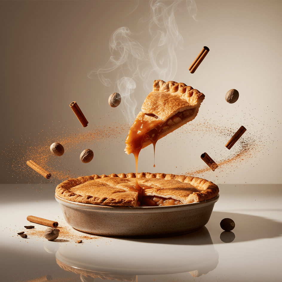 Golden Crust | Apple Pie + Cinnamon | Soy Candle - soan