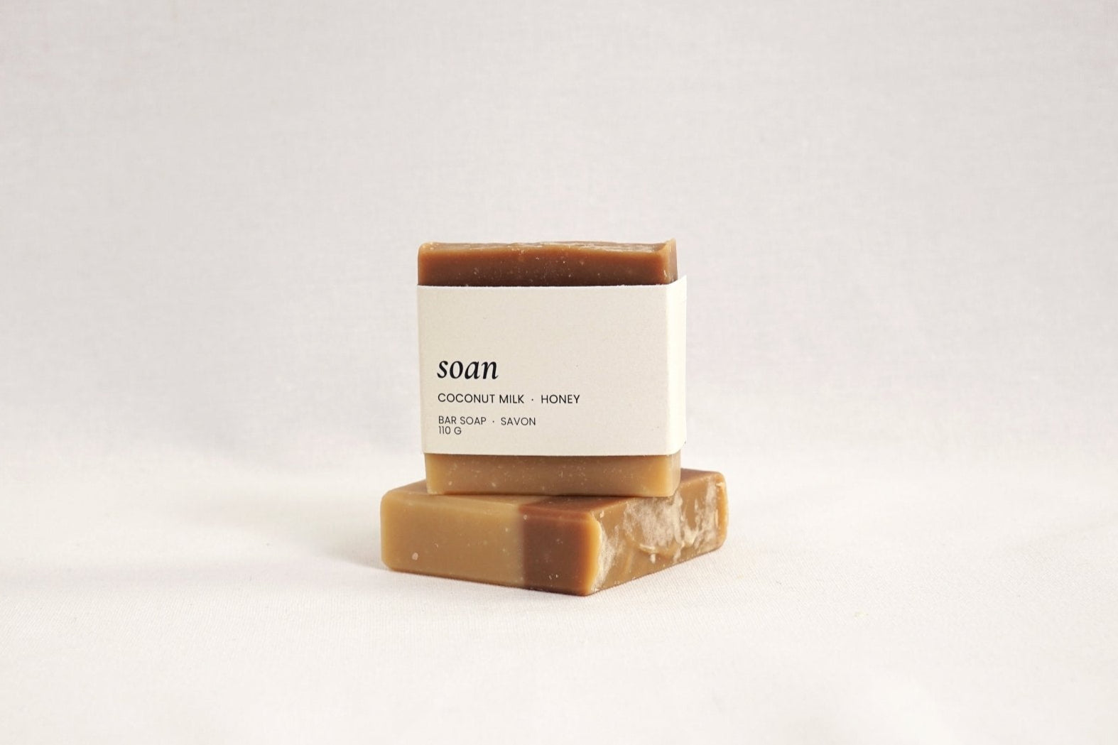 HONEY COCONUT MILK SOAP | HONEY OATMEAL - soan