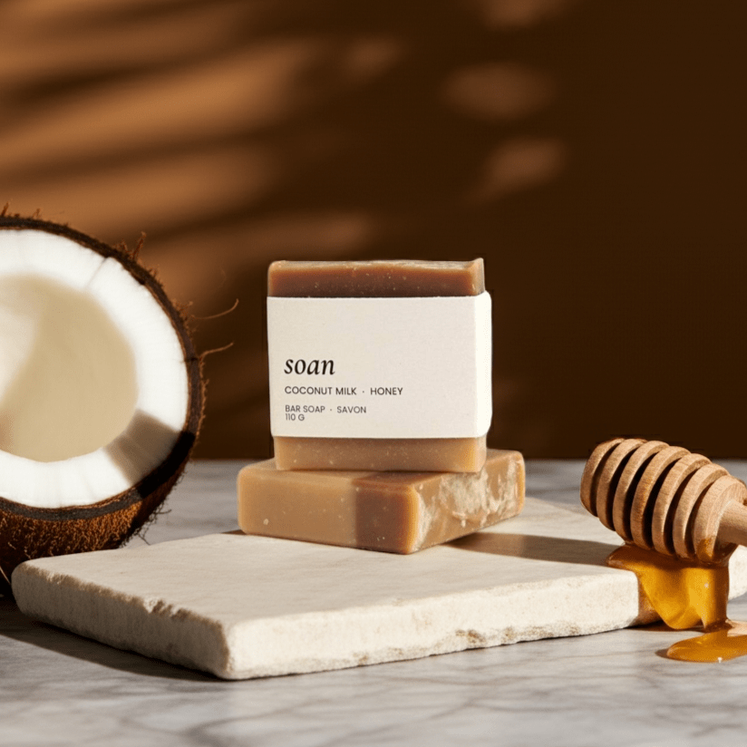 Honey Coconut Milk Soap | Natural Soap - soan