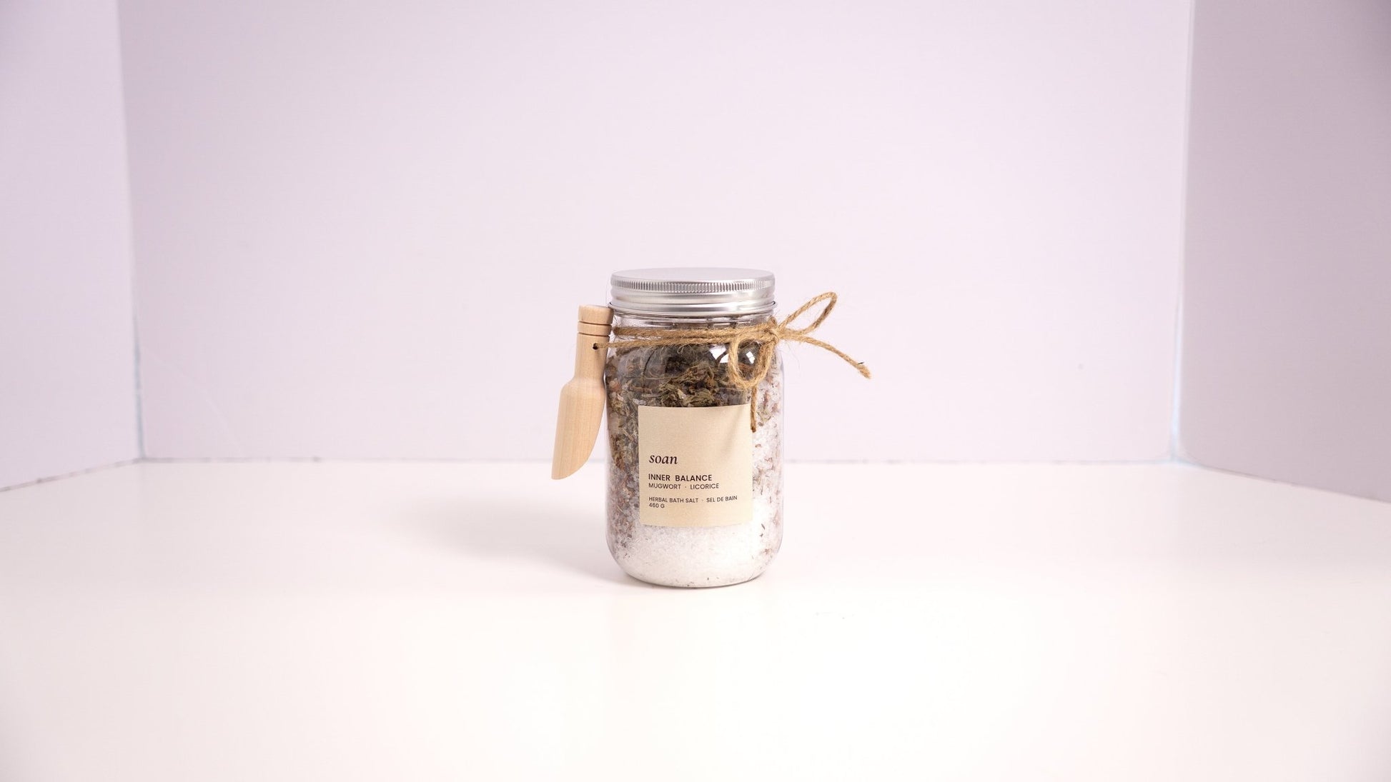 Inner Balance | Bath Salt | Mugwort + Licorice + Rooibos Bath Tea - soan
