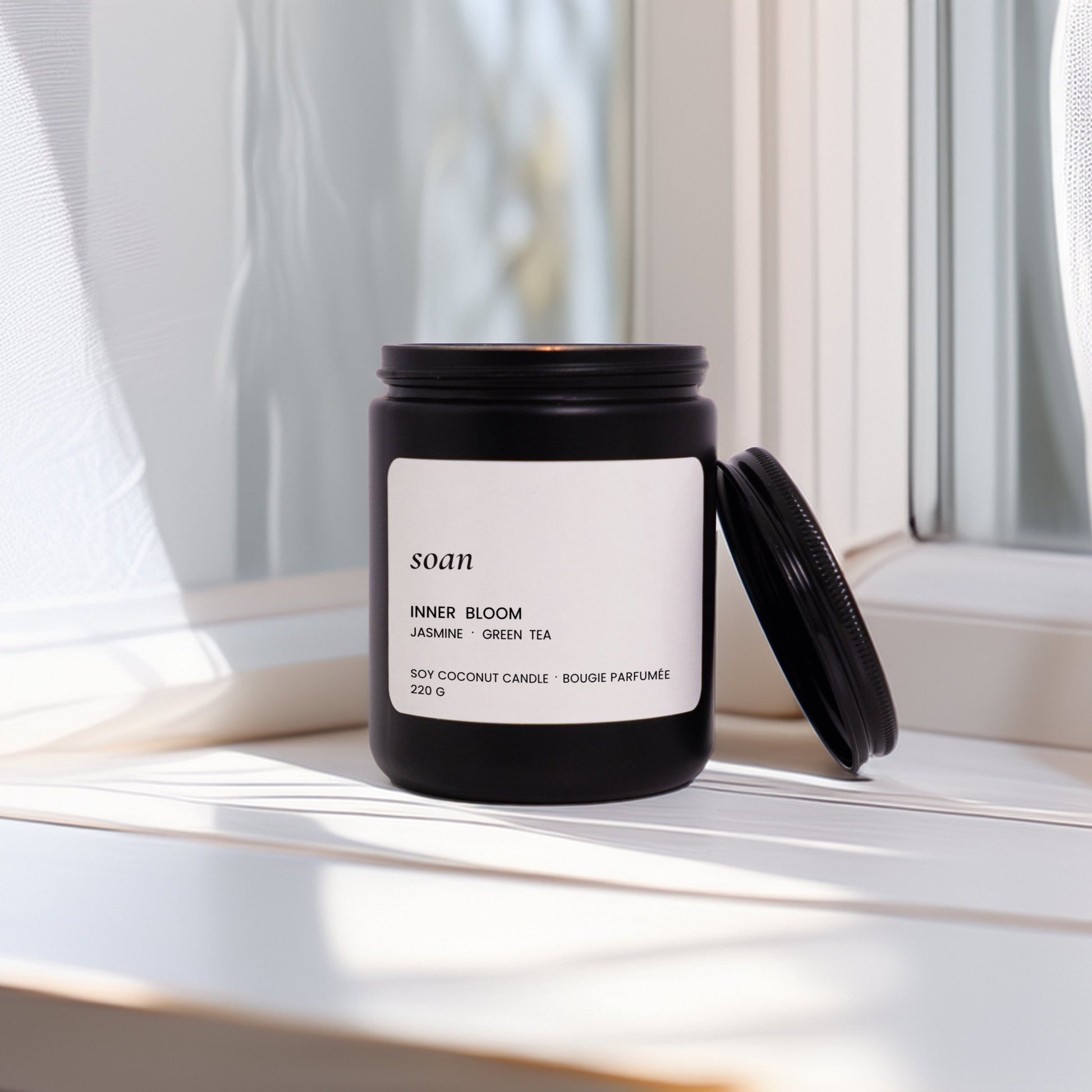 Inner Bloom | Jasmine Tea | Soy Candle - soan