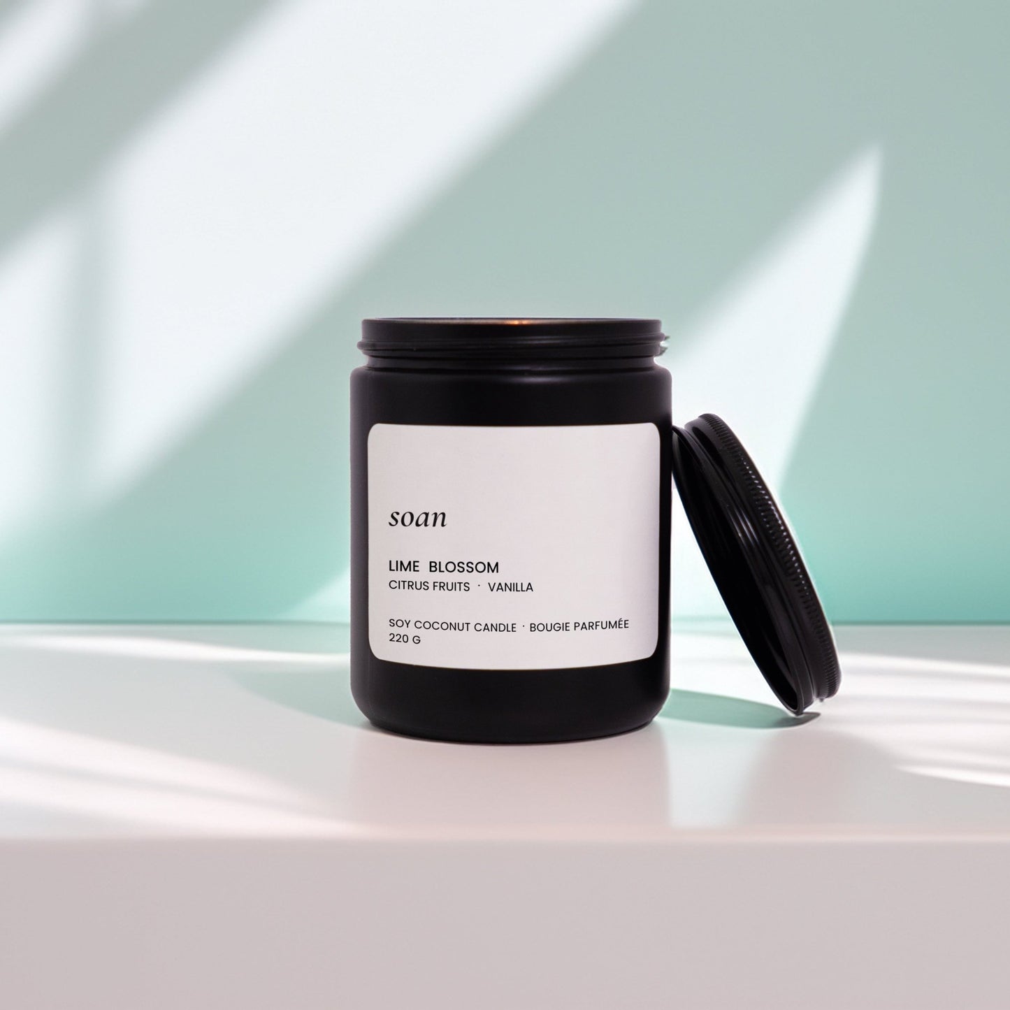 Lime Blossom | Citrus Fruits + Vanilla | Soy Candle - soan