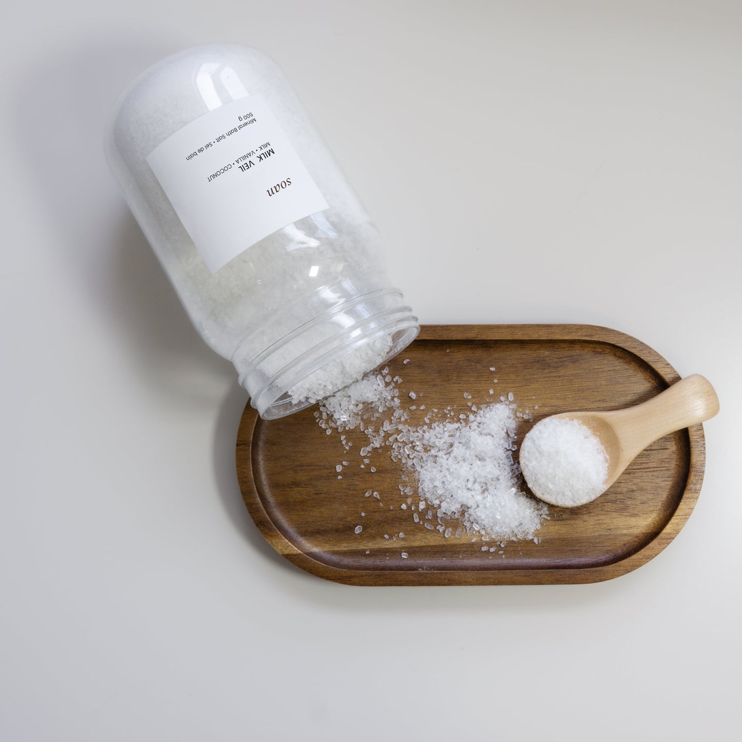 Milk Veil soothing milk bath with creamy skin-softening ingredients
