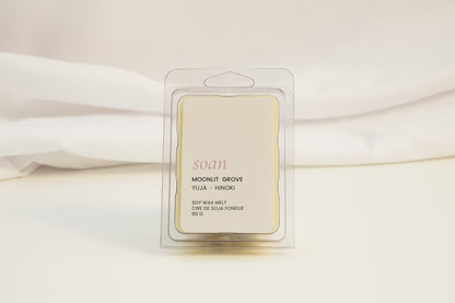 MOONLIT GROVE WAX MELT | YUJA + HINOKI - soan