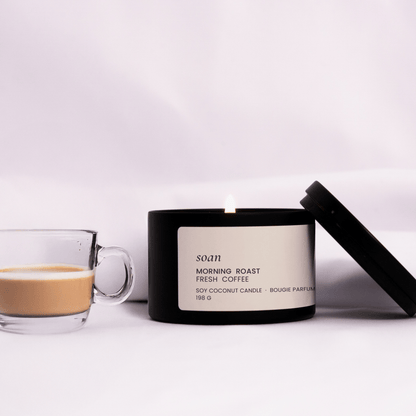Morning Roast | Fresh Coffee | Tin Soy Candle - soan