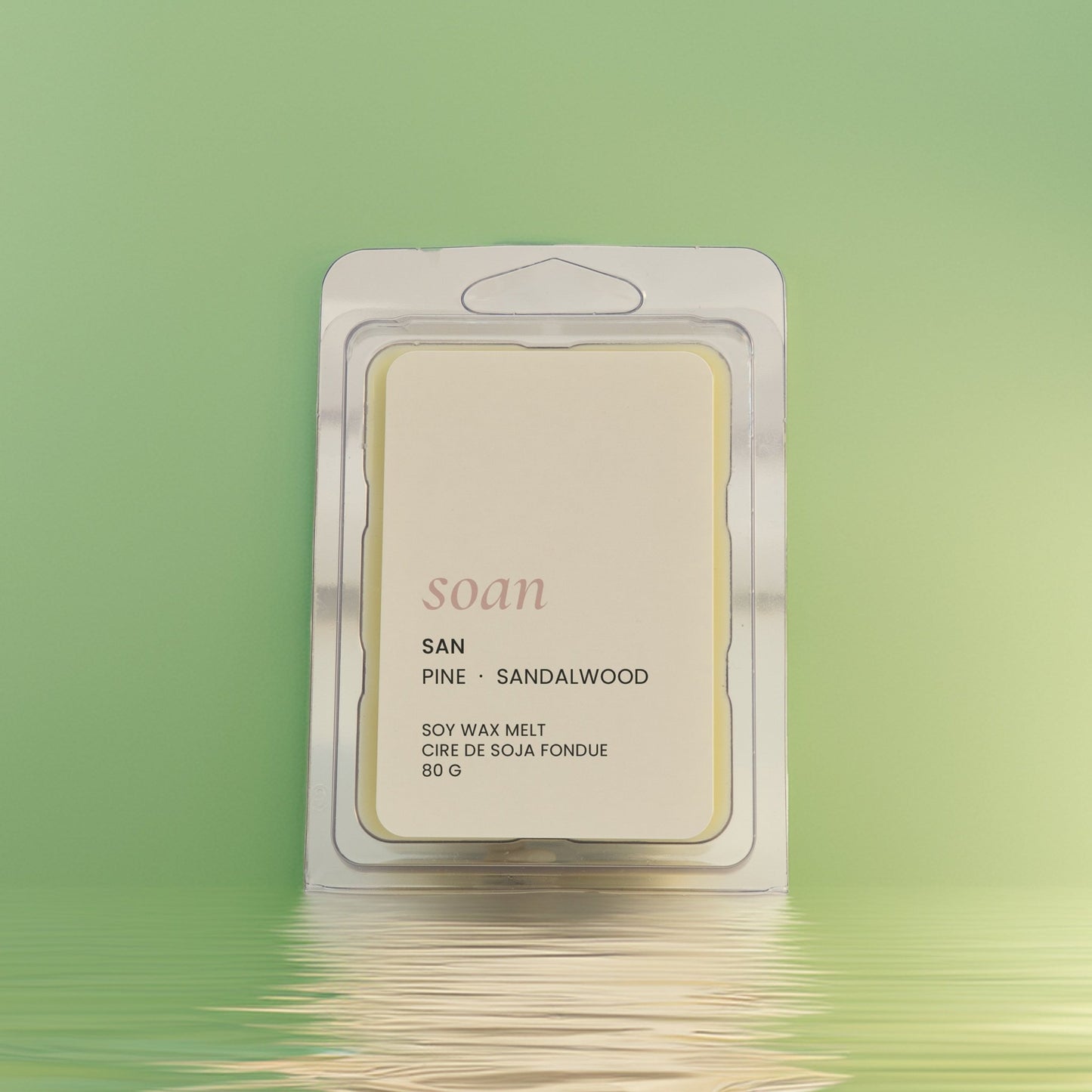 San | Pine + Sandalwood | Soy Wax Melt - soan