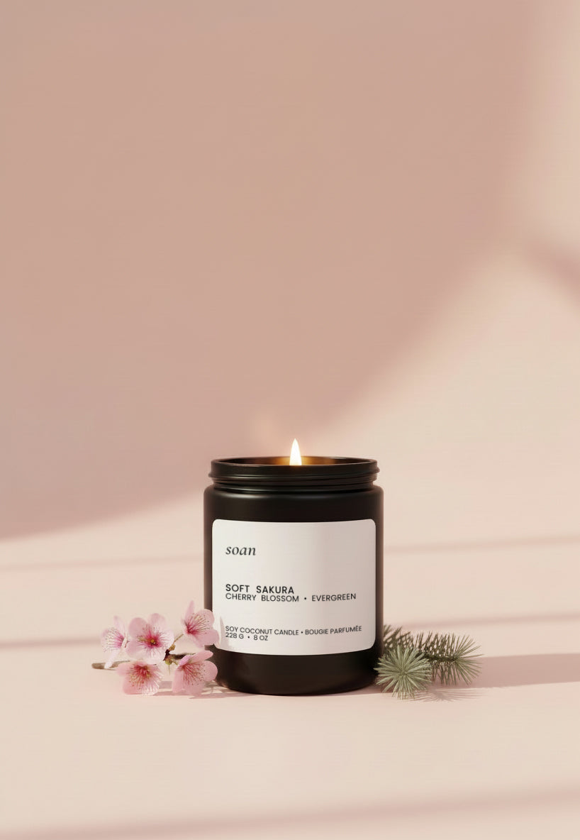 Soft Sakura – Cherry Blossom Soy Coconut Candle